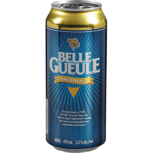 BELLE GUEULE BIÈRE ORIGINALE EN CANNETTE 473 ML