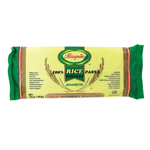 RIZOPIA PÂTE RIZ BRUN SPAGHETTI  454 G