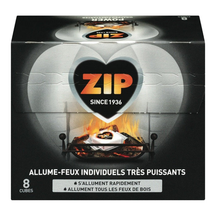 ZIP ALLUME FEU TRES PUISSANT  8 UN