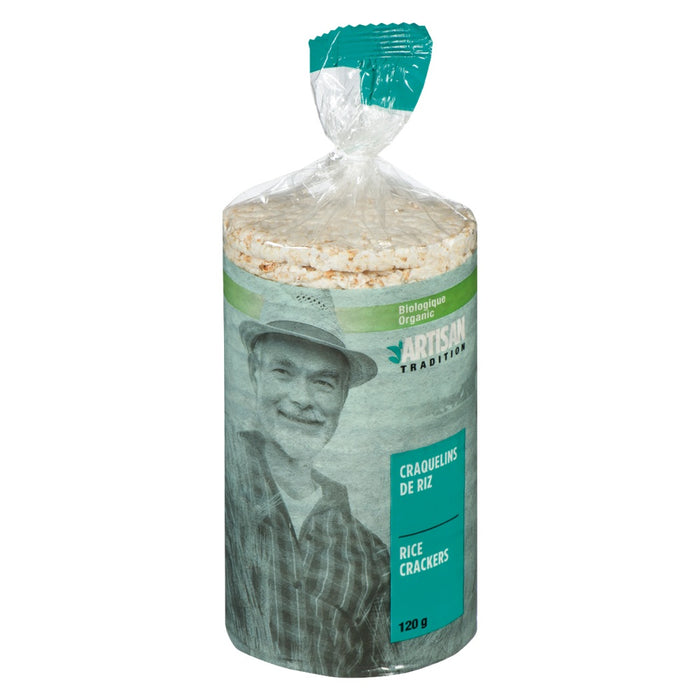 ARTISAN TRADITION, CRAQUELINS DE RIZ ORIGINAUX, 120G
