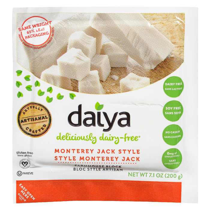 DAIYA MONTEREY JACK CHEESE, 200 G