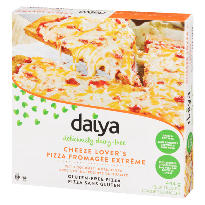 DAIYA EXTREME CHEESE PIZZA, 444 G