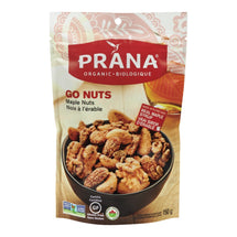 PRANA, GO NUTS NOIX À L'ÉRABLE, 150 G