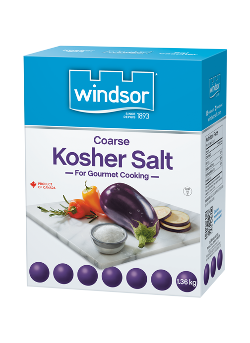 WINDSOR, COARSE KOSHER SALT, 1.36 KG