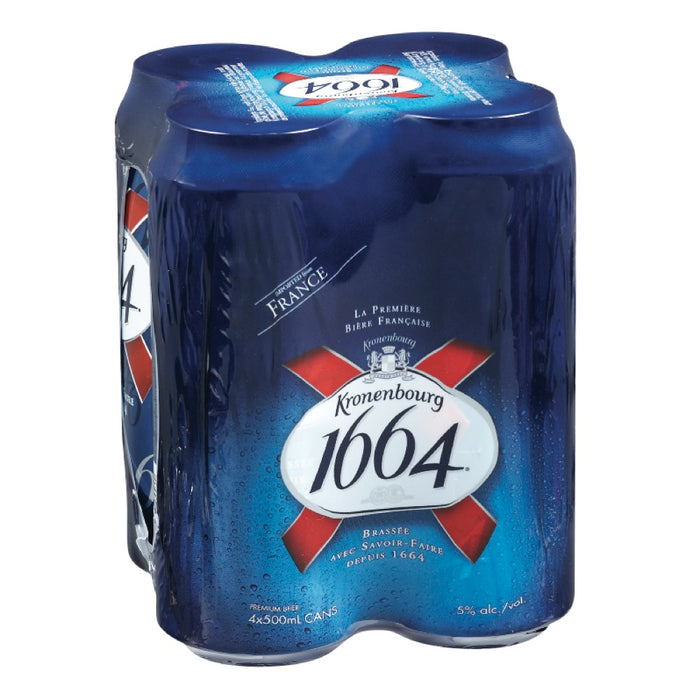 KRONENBOURG 1664 BLANC, 4X500 ML