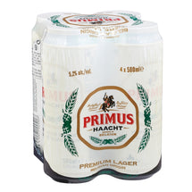 PRIMUS, HAACHT LAGER BELGE 5.2%, 4 X 500 ML