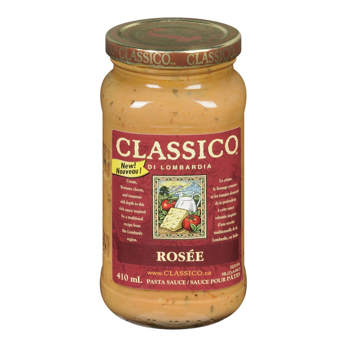 CLASSICO, SAUCE POUR PÂTES ROSÉE DI LOMBARDIA, 410 ML