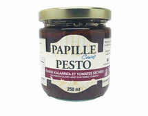 PAPILLE, KALAMATA OLIVE &amp; DRIED TOMATO PESTO, 250 ML