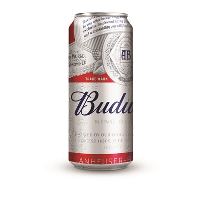 Bud - Bière Blonde américaine - 5% - Budweiser