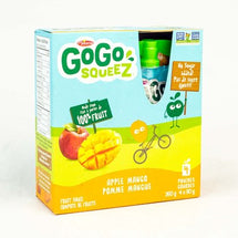 GOGO SQUEEZ, COMPOTE POMME MANGUE, 360G