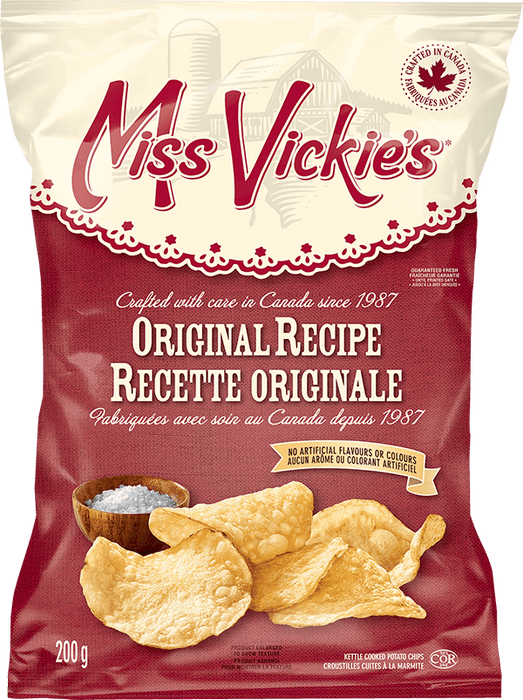 MISS VICKIE'S, CROUSTILLES RECETTE ORIGINALE, 200 G
