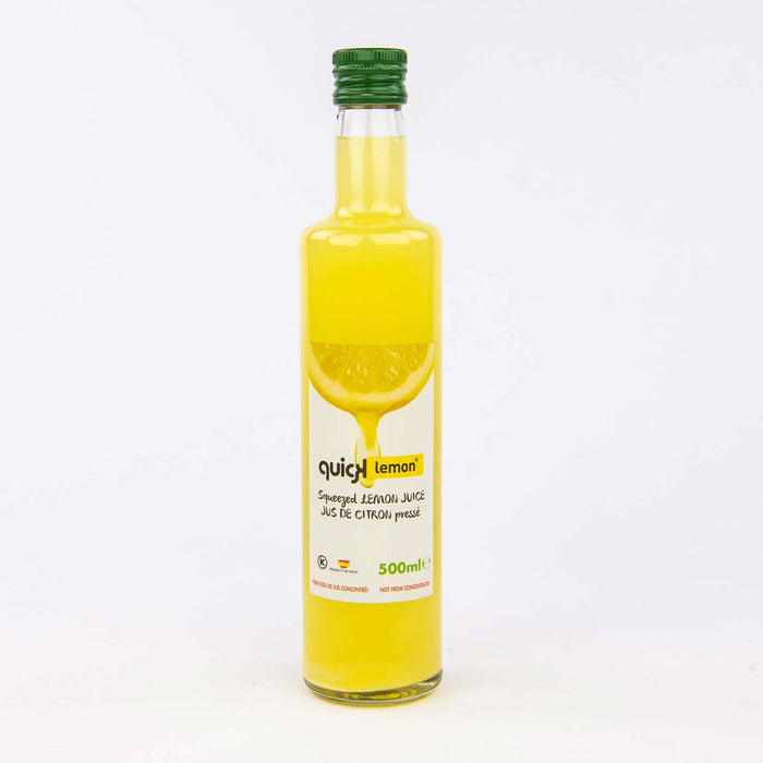 QUICK LEMON, JUS DE CITRON PRESSÉ, 500 ML