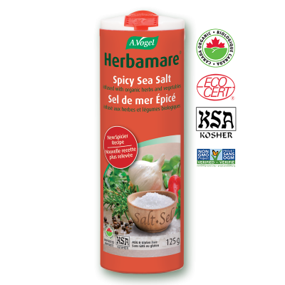 HERBAMARE, SEL DE MER EPICÉ, 125G