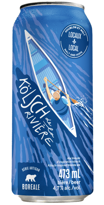 BOREALE, KOLSCH DE LA RIVIÈRE 4.7%, 473 ML