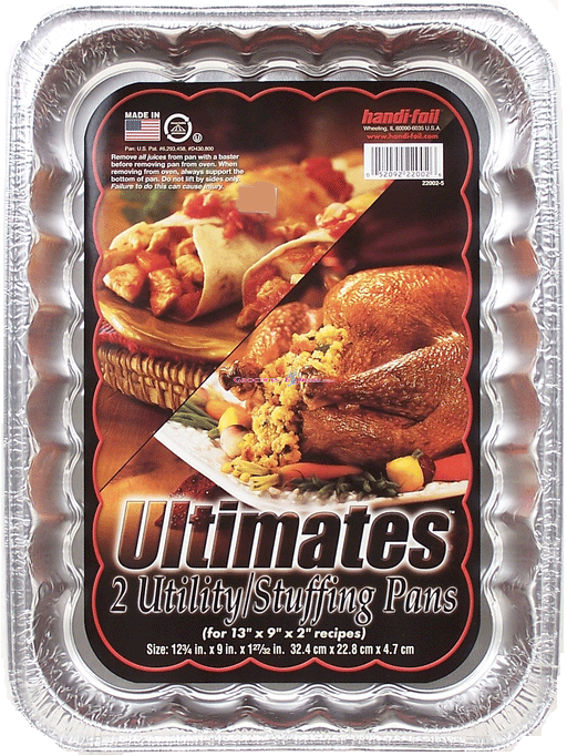 HANDI-FOIL, MOULE À GATEAU 13X9 POUCES, 2 UNITÉS