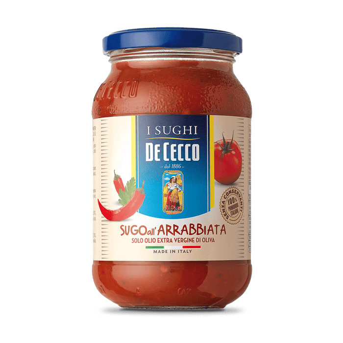DE CECCO, SAUCE TOMATE ALL' ARRABBIATA, 400 G