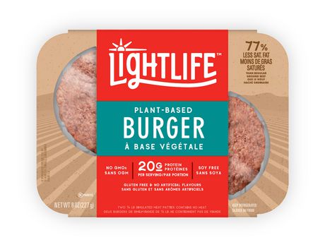 LIGHTLIFE BURGER BASE VEGETALE, 227G