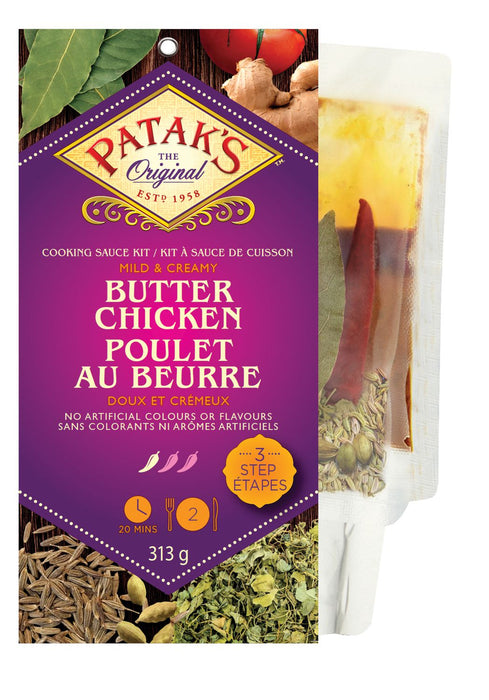 PATAK'S, POULET AU BEURRE 3 ÉTAPES, 313 G