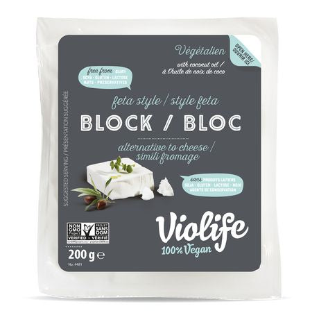 VIOLIFE, SIMILI-FROMAGE FETA, 200 G