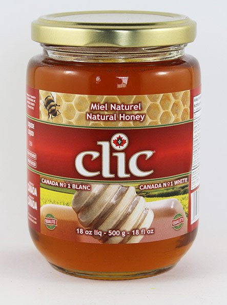 CLIC MIEL NATUREL 500 G