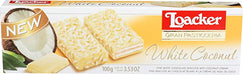 LOACKER, GRAN PASTICCERIA CHOCOLAT BLANC & NOIX DE COCO, 100 G