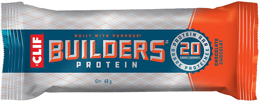 CLIF BAR, BUILDERS BARRE DE PROTÉINE CHOCOLAT, 68 G 