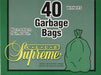 CLUB SUPREME, SACS À ORDURES 66X91 CM, 40 UNITÉS