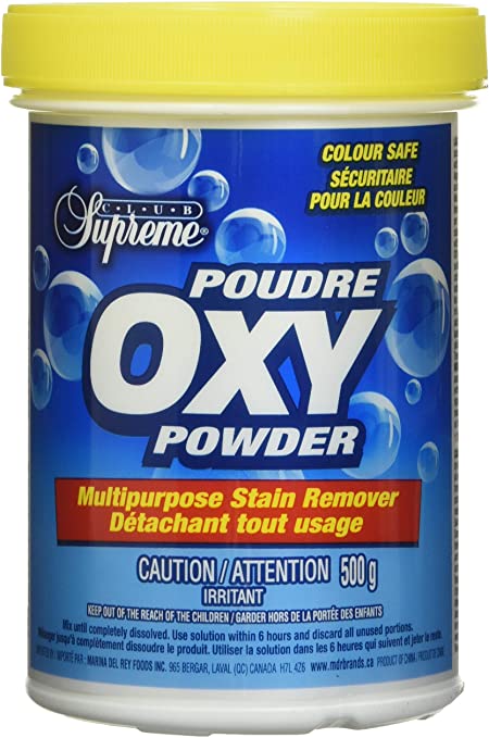 CLUB SUPREME, POUDRE OXY DÉTACHANT TOUT USAGE, 500 G