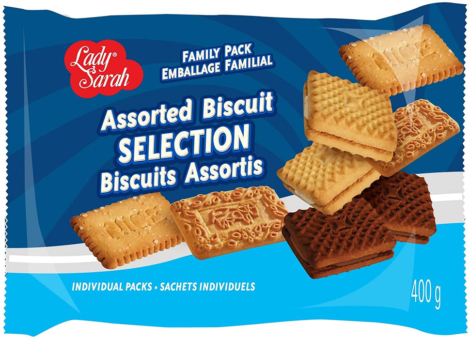 LADY SARAH, SELECTION DES BISCUITS ASSORTIS, 400G