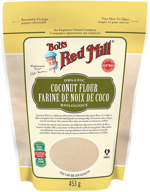 BOB'S RED MILL, FARINE DE NOIX DE COCO BIO, 453G