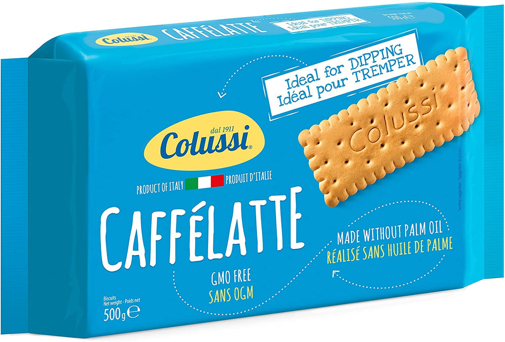 COLUSSI, BISCUIT CAFFÉLATTE, 500 G