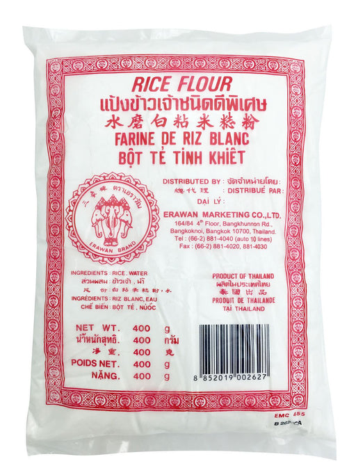 ERAWAN, FARINE DE RIZ BLANC, 400 G