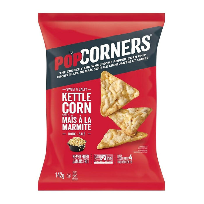 POPCORNERS, CROUSTILLES DE MAÏS À LA MARMITE SUCRÉ-SALÉ, 142 G