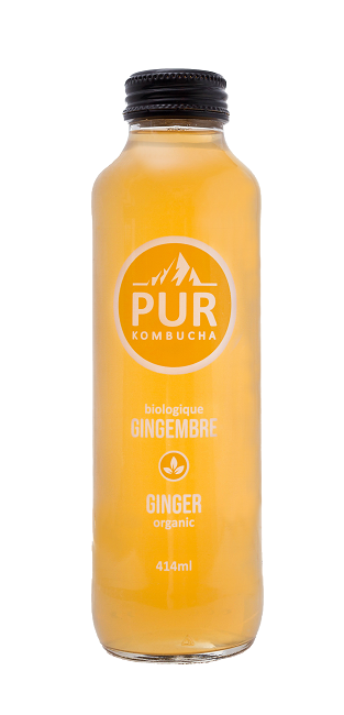 PUR KOMBUCHA GINGEMBRE BIO 414ML