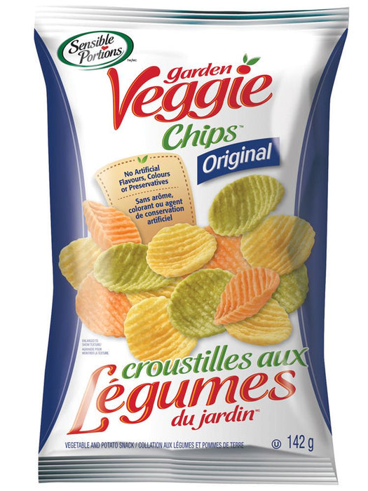 SENSIBLE PORTIONS, CROUSTILLES AU LEGUMES, 142G