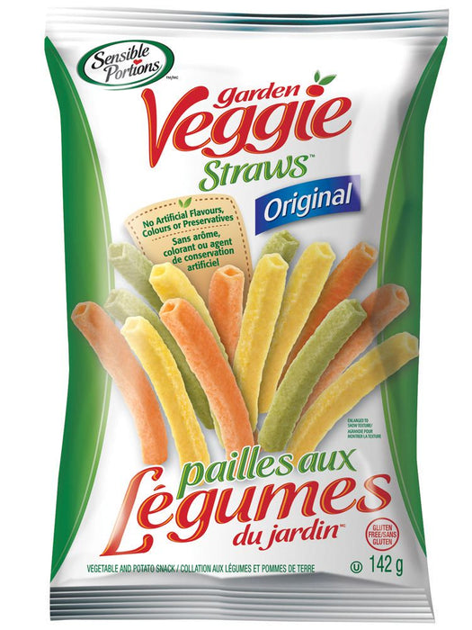 SENSIBLE PORTIONS, PAPILLES AUX LÉGUMES ORIGINAL, 142 G