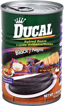 DUCAL, FRIJOLES FRIED BLACK BEANS, 426 G