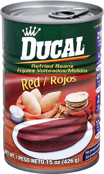 DUCAL, HARICOTS ROUGES FRITS FRIJOLES, 426 G