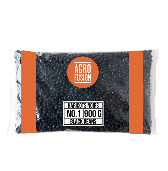 AGROFUSION, BLACK BEANS, 900G