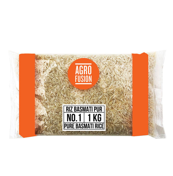 AGROFUSION, RIZ BASMATI PUR, 1KG