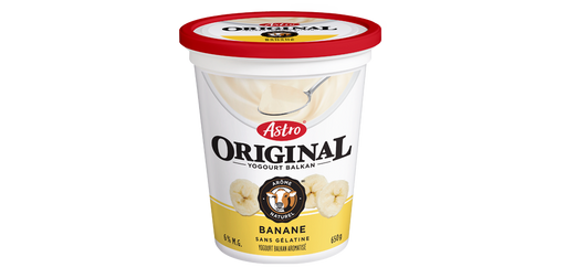 ASTRO, BALKAN 6% BANANES, 650 G