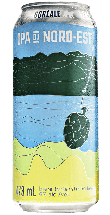 BORÉALE, IPA DU NORD-EST BIÈRE EN CANNETTE, 6%, 473 ML