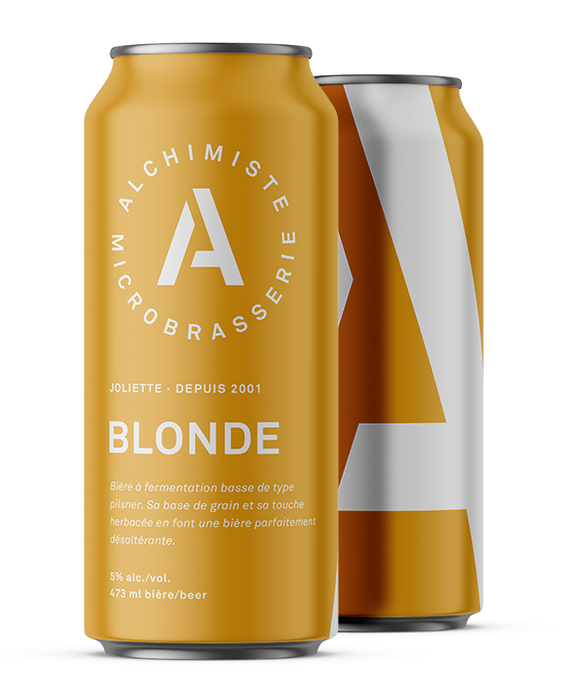 ALCHIMISTE, BIÈRE BLONDE 5%, 473 ML