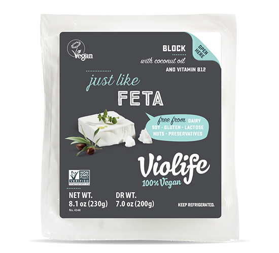 VIOLIFE, SIMILI-FROMAGE FETA, 200 G