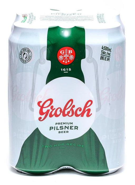 GROLSCH, PILSNER PREMIUM 5% , 4 X 500 ML