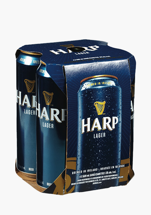HARP, BIÈRE LAGER, 4X500 ML