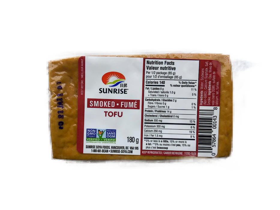 SUNRISE, SMOKED TOFU, 180 G