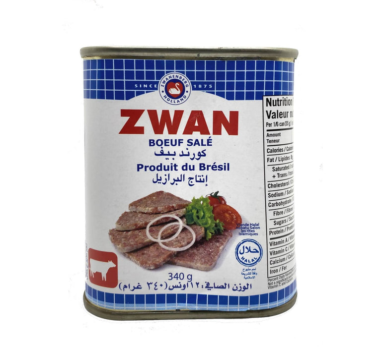 ZWAN, CORNED BEEF, 340 G