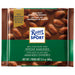RITTER SPORT, CHOCOLAT AU LAIT AVEC AMANDES ENTIÈRES, 100 G