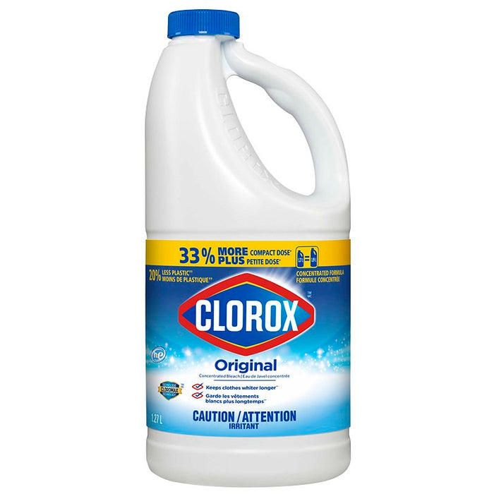 CLOROX, EAU DE JAVEL CONCENTRÉ, 1.27L